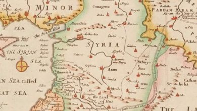 خارطة لـ سورية عام  1526م