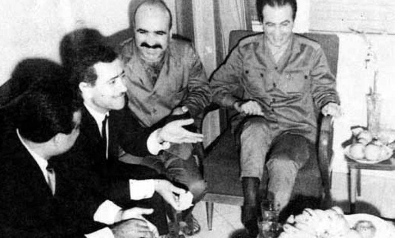 صلاح جديد، أحمد المير، مصطفى طلاس، ومحمد رباح الطويل، عام 1969