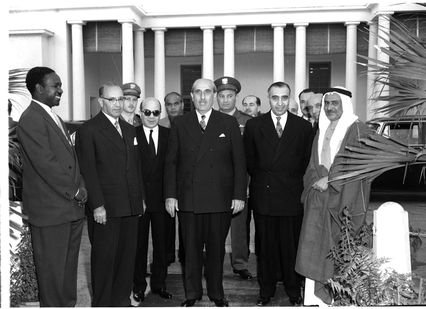 التاريخ السوري المعاصر - زيارة الرئيس شكري القوتلي الى الهند 1957