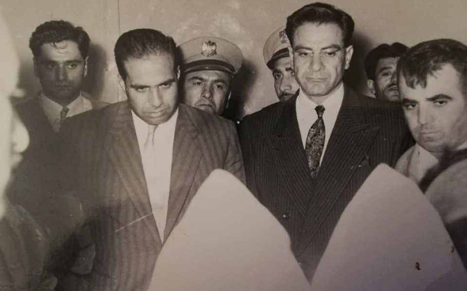 عبد الحميد السراج في سلمية عام 1958م