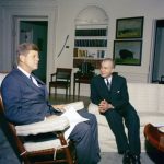 عمر أبو ريشة والرئيس جون كينيدي