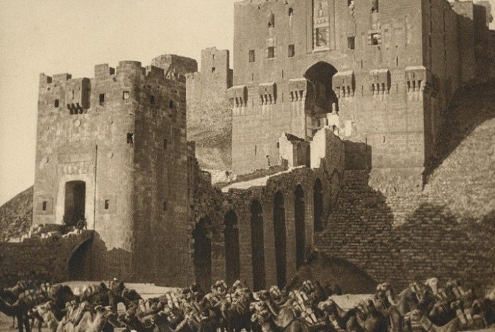حلب: القلعة عام 1925