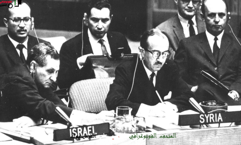 مناقشة تنفيذ وقف إطلاق النار بين سورية وإسرائيل عام 1967