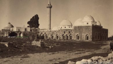 مسجد السلطان ابراهيم في جبلة عام 1930