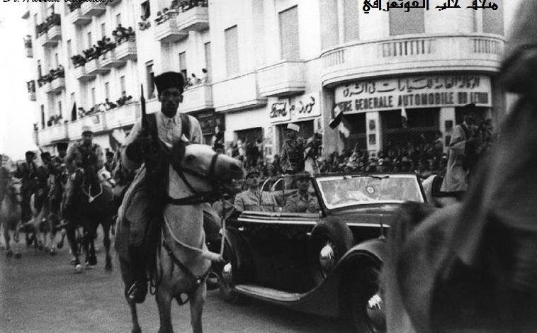 موكب ديغول في حلب 1942م