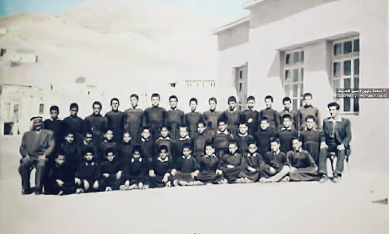 لطلاب الصف الخامس الابتدائي في رنكوس 1960