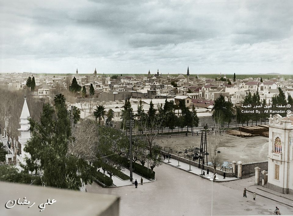 شارع النصر الذي يمتد بين محطة الحجاز وسوق الحميدية