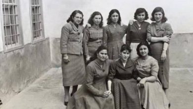 دير الزّور 1959- مجموعة من المعلمّات في مدرسة غرناطة