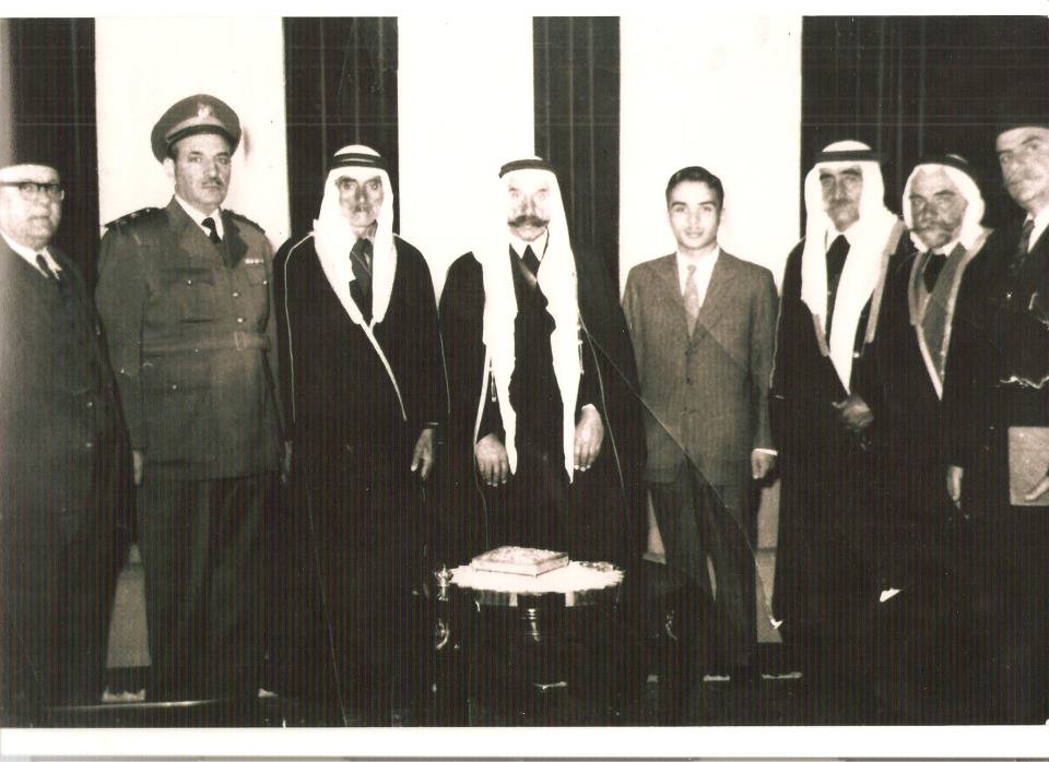 التاريخ السوري المعاصر - سلطان باشا الأطرش والملك حسين ملك الاردن