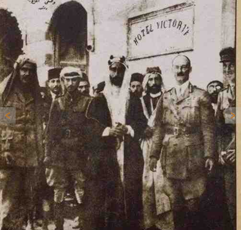 دخول القوات البريطانية - العربية دمشق في تشرين الأول 1918