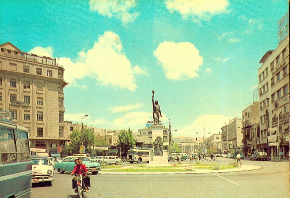 التاريخ السوري المعاصر - دمشق- بوابة الصالحية 1967 