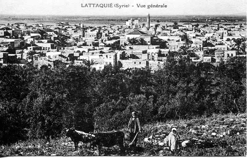 تلَّة الطابيَّات في اللاذقية عام 1928م