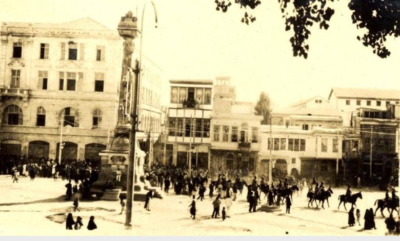 دمشق - دخول القوات البريطانية عام 1918