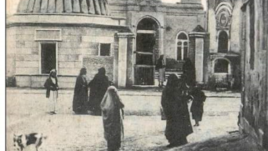 الجامع الحميدي في دير الزور مطلع القرن العشرين 