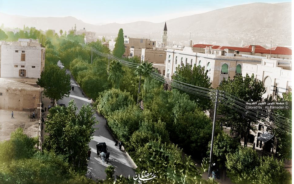 دمشق - شارع النصر في الثلاثينيات