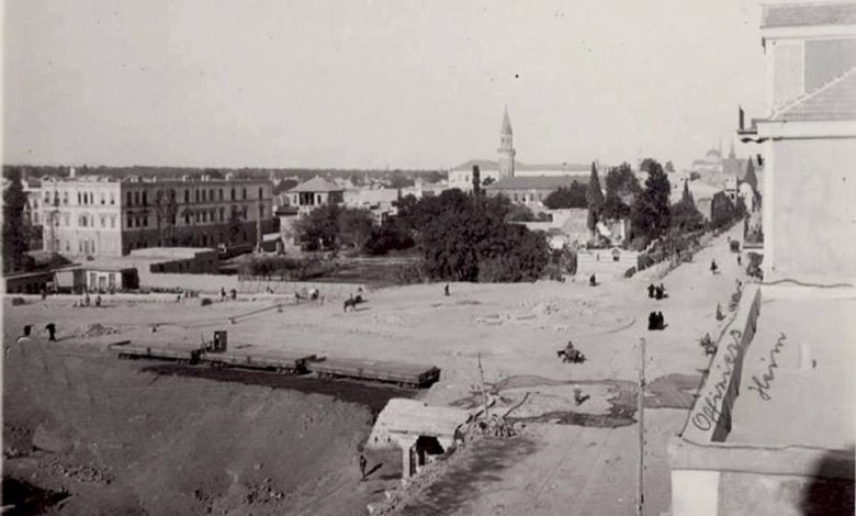 دمشق - ساحة ونزلة الحجاز..حوالي 1911