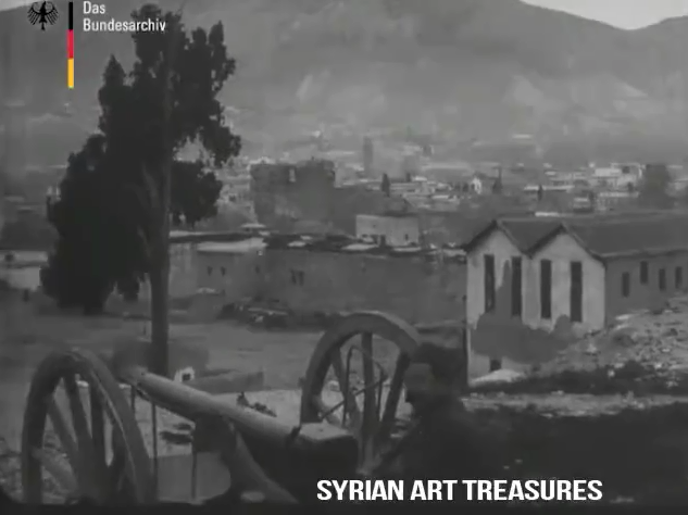 دمشق 1915 - قلعة دمشق وماحولها في الحرب العالمية الأولى  