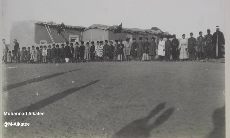 الشيشان في قرية السفح - الجزيرة السورية 1913م 