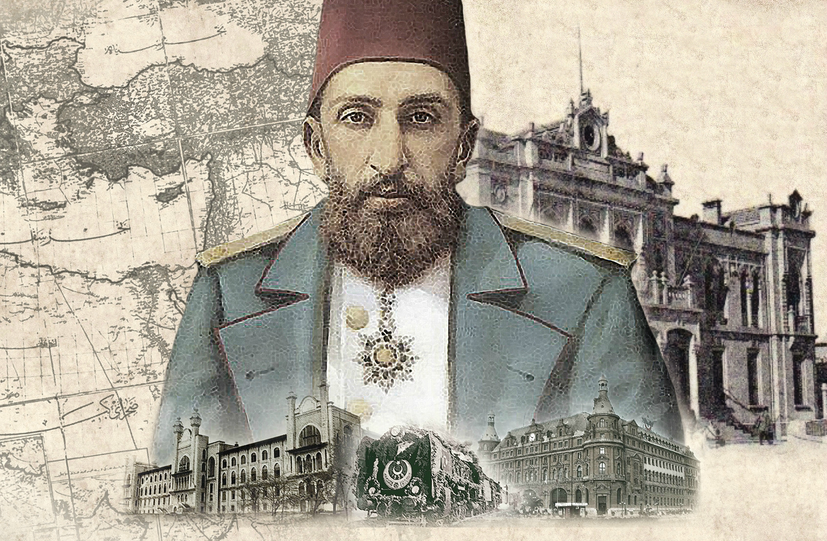 عمرو الملاّح: مئوية رحيل السلطان عبدالحميد الثاني..  سكة حديد الحجاز وآثارها على عمارة دمشق وعمرانها