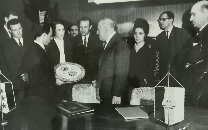 وفد سوري يزور برلين في أيار 1970