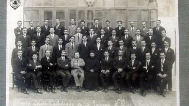 أعضاء نادي الشبيبة الكاثوليكي بحلب 1920