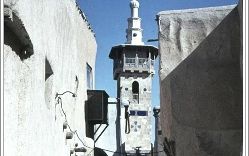 دمشق - مئذنة جامع البزوري ..1963