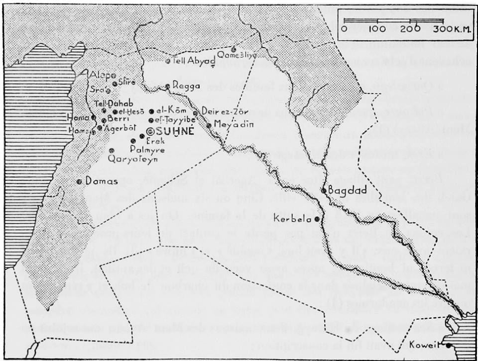 خريطة فرنسية لسورية عام 1935