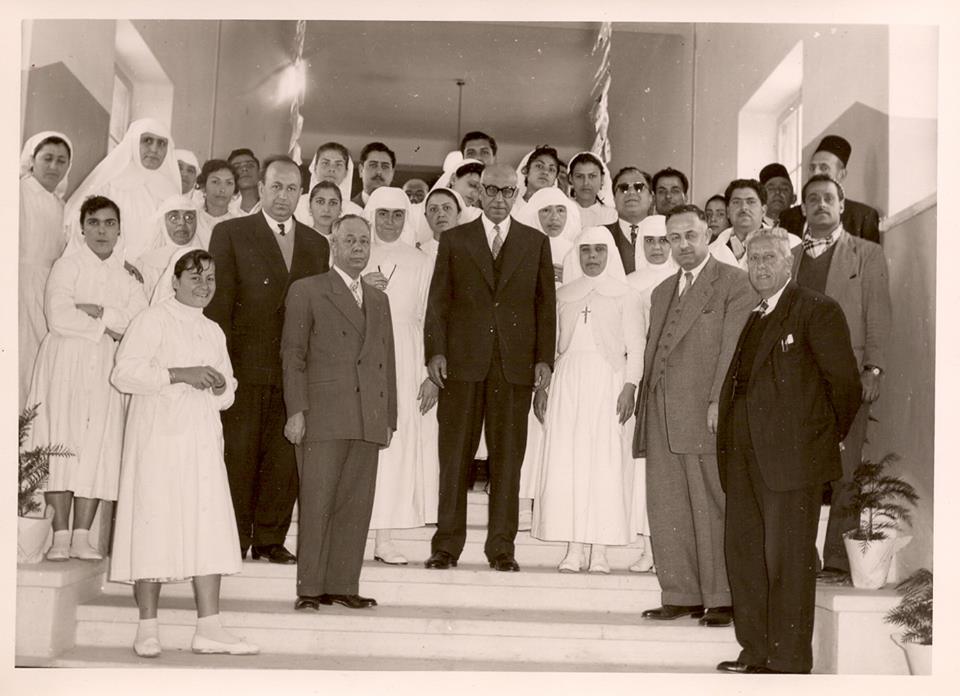 إفتتاح مشفى القدموس في اللاذقية -  شباط 1958