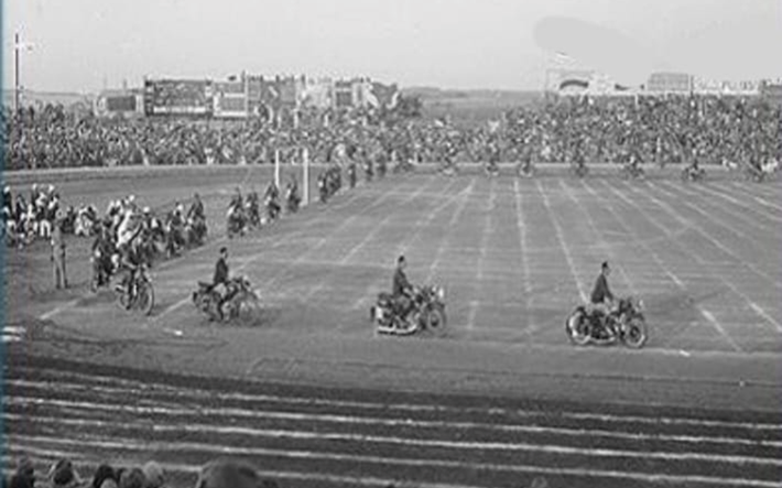 افتتاح الملعب البلدي في حلب عام 1948