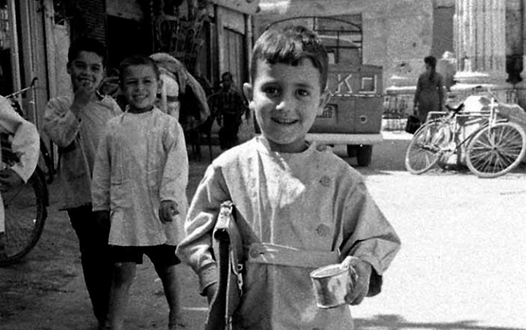 التاريخ السوري المعاصر - دمشق 1966- أطفال مدارس