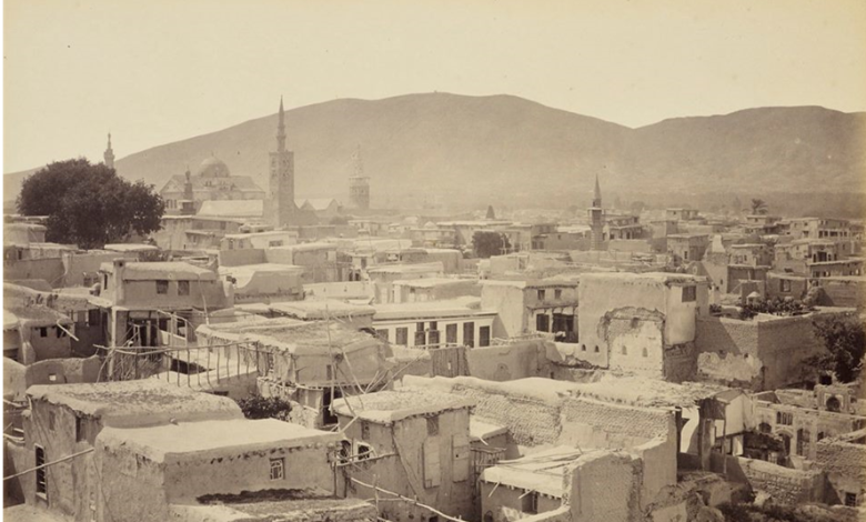 دمشق القديمة عام 1862