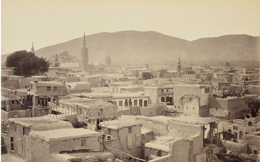 دمشق القديمة عام 1862