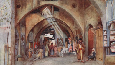دمشق - سوق علي باشا عام 1907م