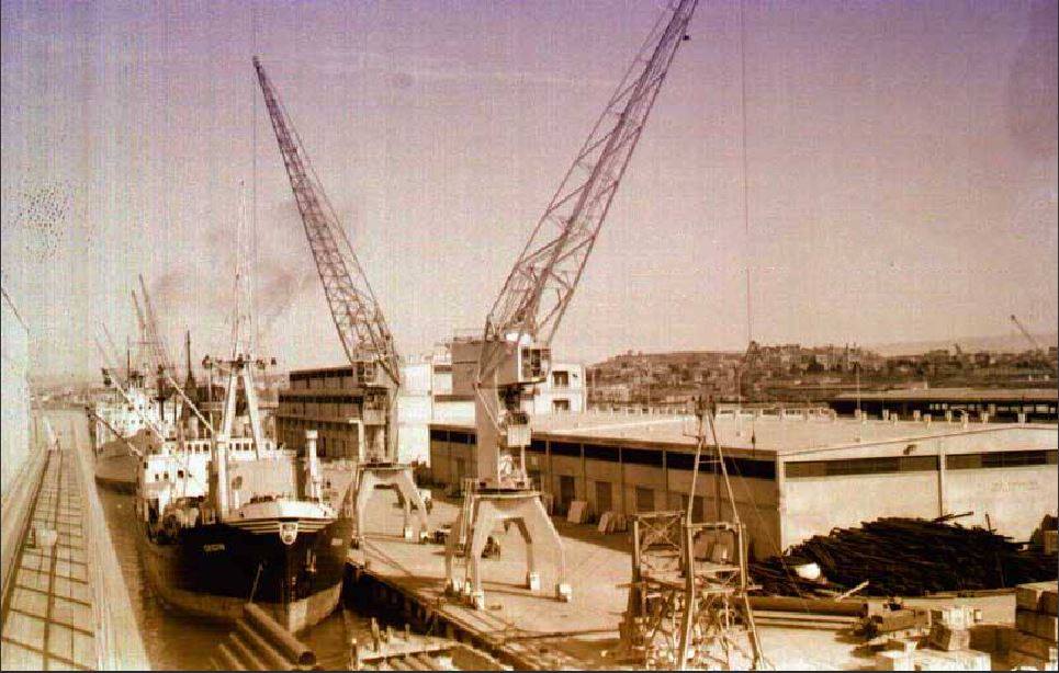 اللاذقية في نهاية الخمسينيات - المرفأ اللاذقية