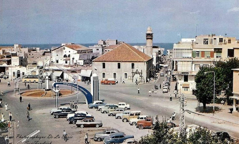 اللاذقية في الخمسينيات - ساحة الشيخضاهر
