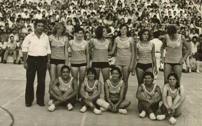 منتخب سورية المدرسي لكرة السلة في الدورة الرياضية العربية - بيروت 1973