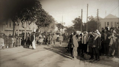 دمشق 1918- بانتظار موكبي الأمير فيصل والجنرال اللنبي