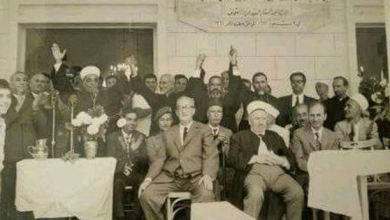 اللاذقية 1971- عبد الستار السيد وزير الأوقاف في افتتاح جامع كسب