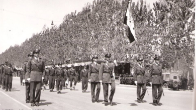 التاريخ السوري المعاصر - دمشق 1953- الاحتفال بعيد الجلاء (2)