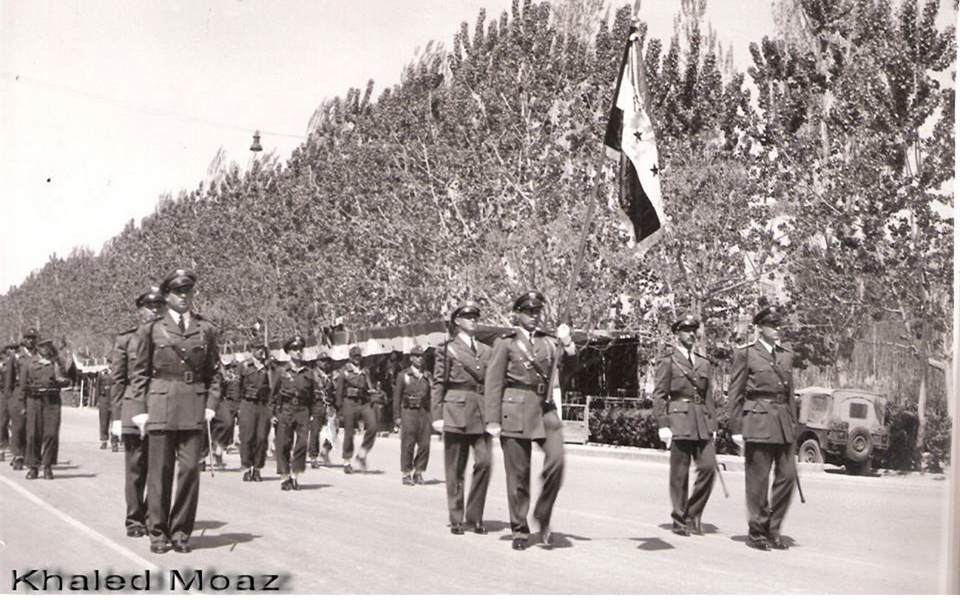 التاريخ السوري المعاصر - دمشق 1953- الاحتفال بعيد الجلاء (2)