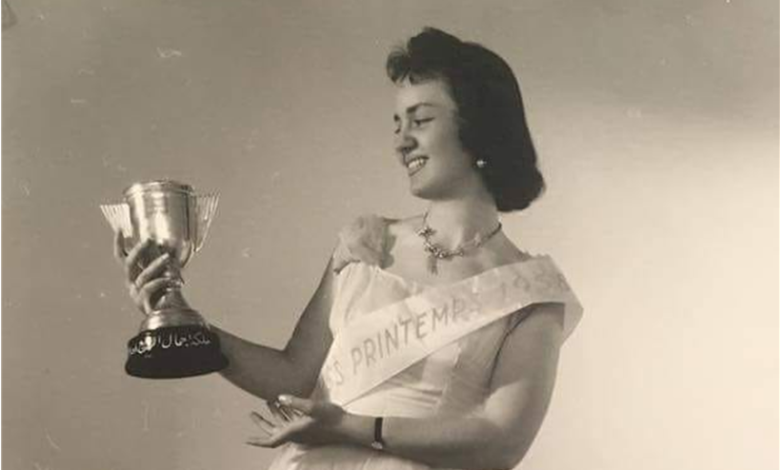 التاريخ السوري المعاصر - Maissa Medarres.. Miss Aleppo aus dem Jahr 1958