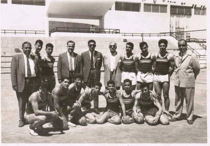 منتخب مدارس سورية بكرة اليد 1961 م