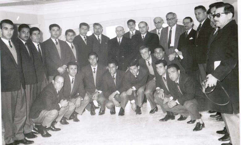 فريق الجيش السوري لكرة القدم في اليونان عام 1962
