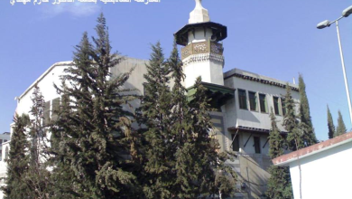 دمشق - البوابة الرئيسية للمدرسة الشاذبكلية