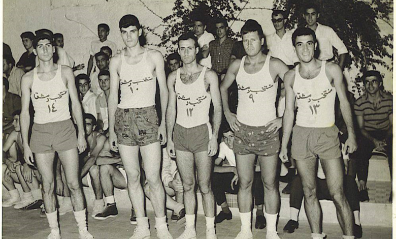 دمشق 1960- منتخب دمشق لكرة السلة