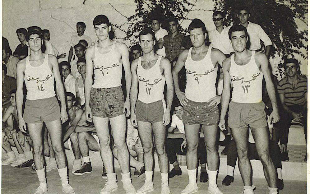 دمشق 1960- منتخب دمشق لكرة السلة