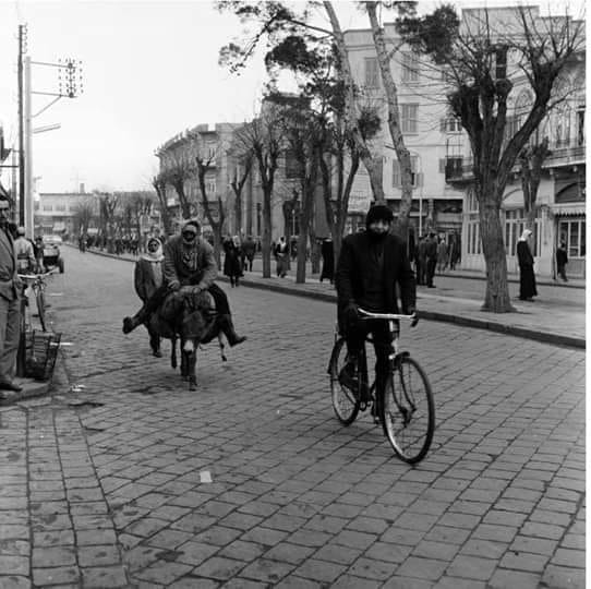 التاريخ السوري المعاصر - Homs 1964: Shukri al-Quwatli Street