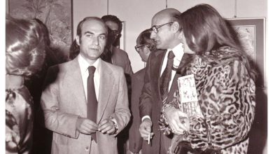التاريخ السوري المعاصر - Damascus 1978- The Artist Ahmad Madoun- The fifth exhibtion