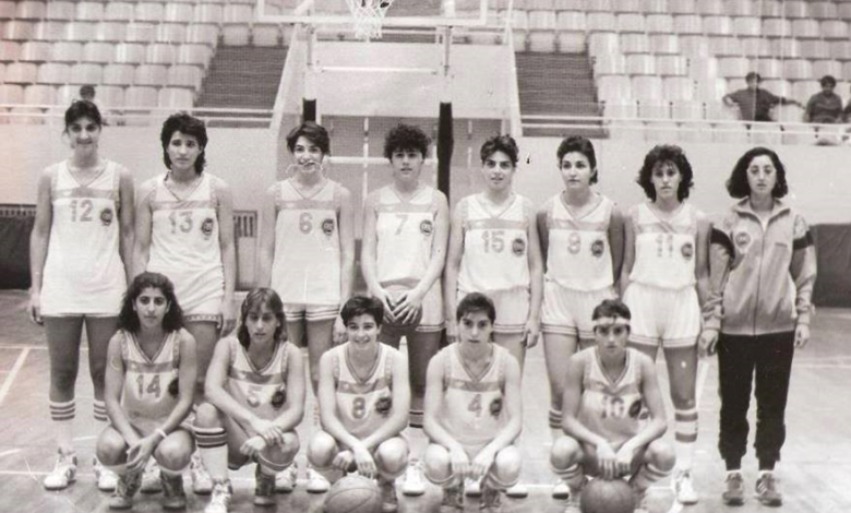 منتخب سورية للسيدات بكرة السلة المشارك بدورة البحر الأبيض المتوسط عام 1987