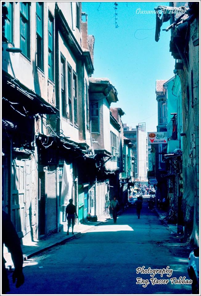 التاريخ السوري المعاصر - سوق ساروجة - جوزة الحدبا في دمشق عام 1983